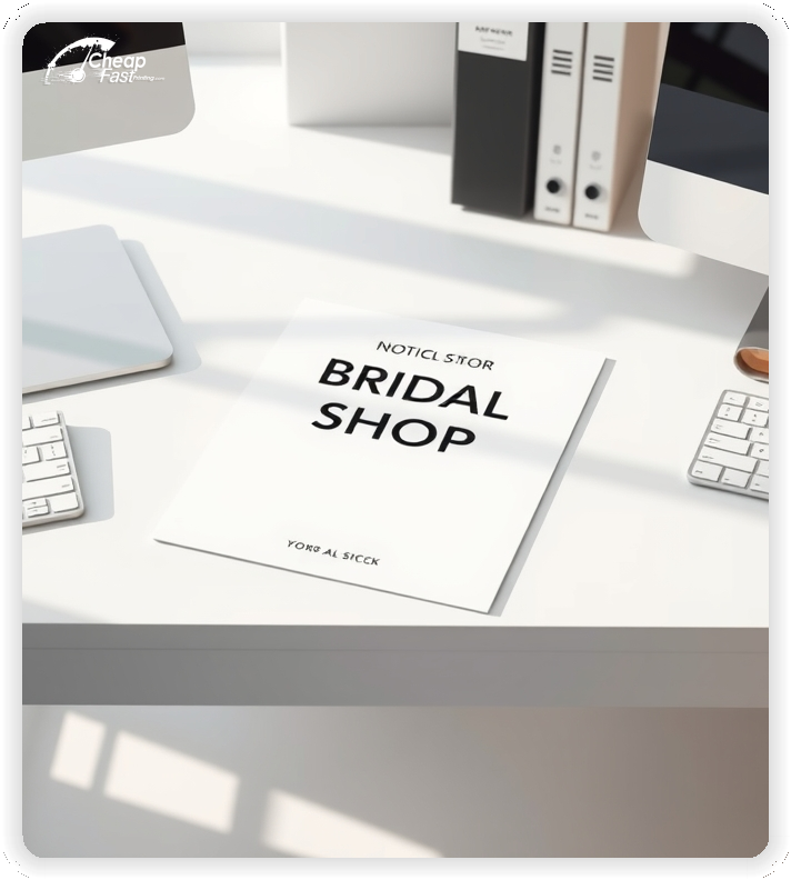 Print Ready Layout 1, Bridal Shop brochures layout example