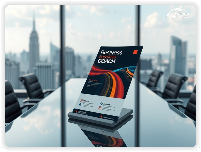 Custom Business Piece 1, Business Coach advertisements marketing piece