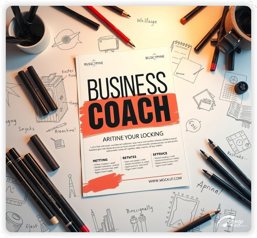 Promotional Material 1, Business Coach marketing materials marketing piece