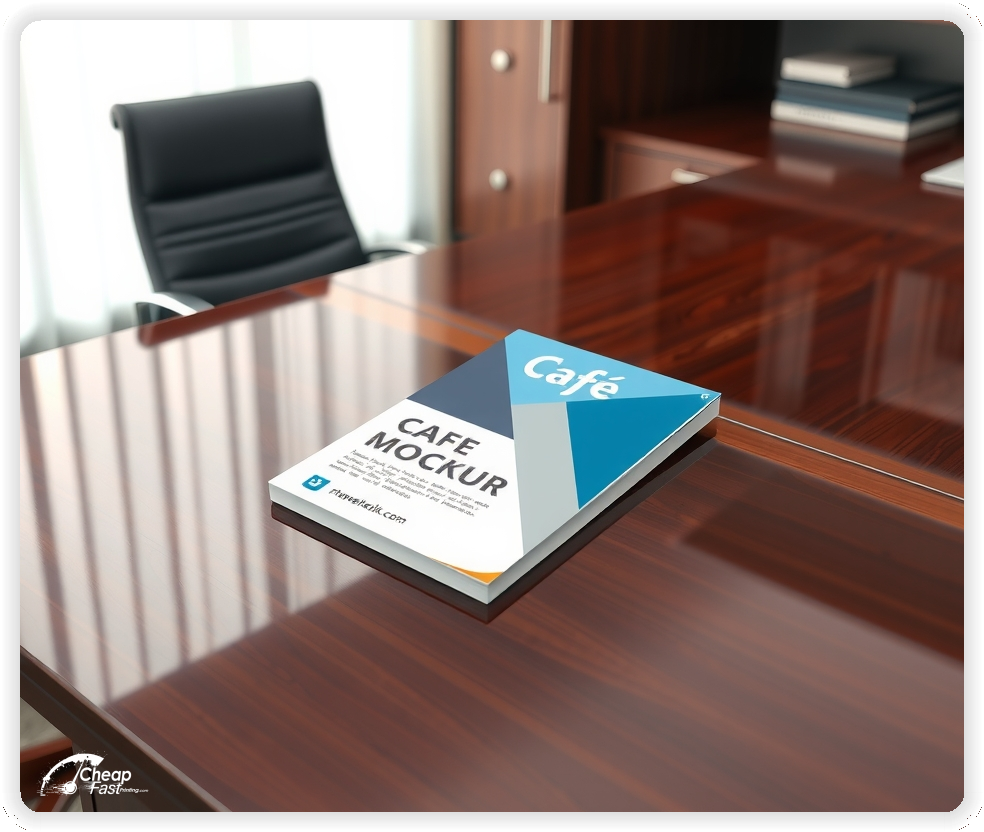 Professional Circular 1, Cafe handouts print sample