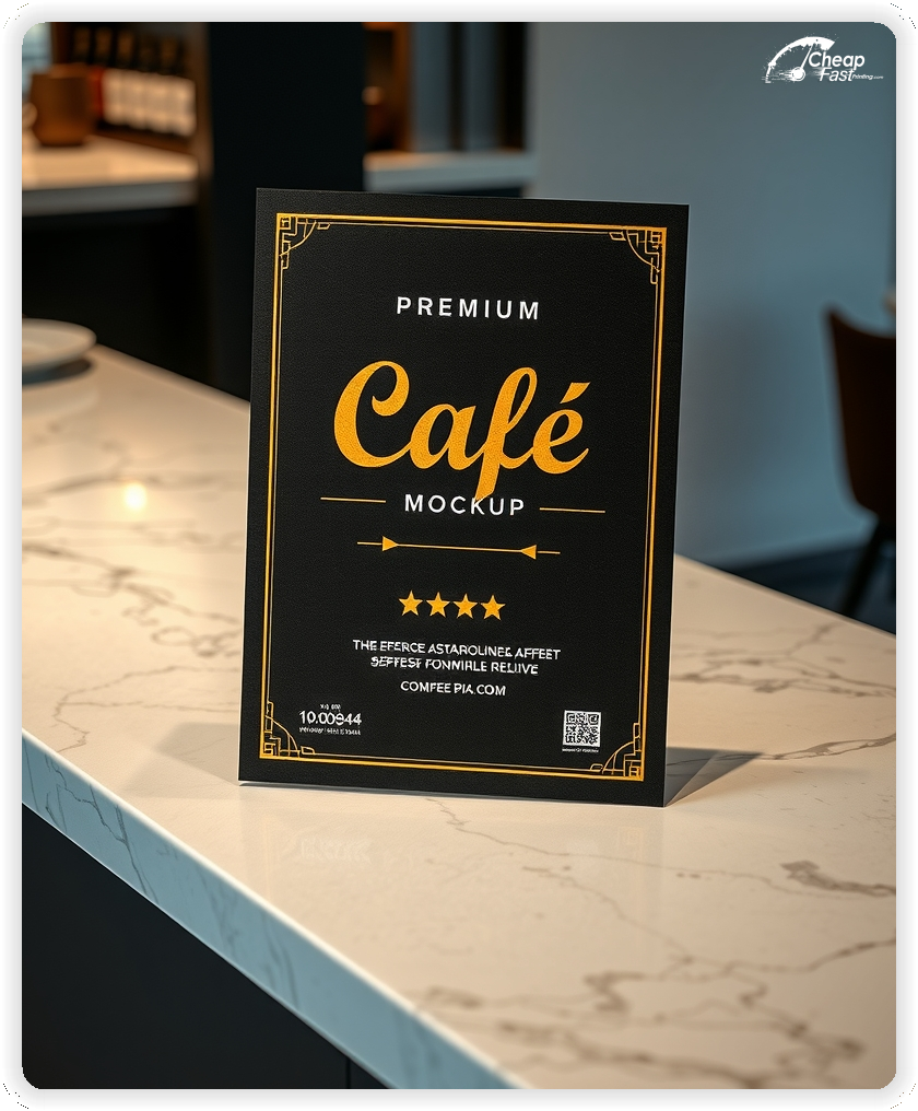 Promotional Material 1, Cafe marketing materials marketing piece