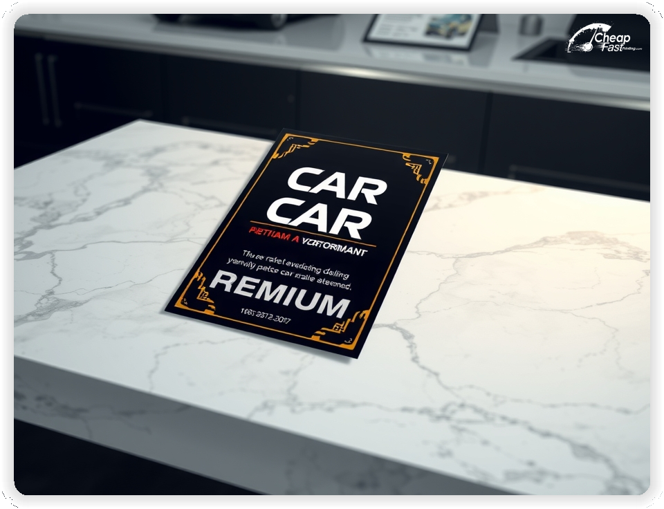 Advertising Brochure 1, Car Dealership leaflets layout example