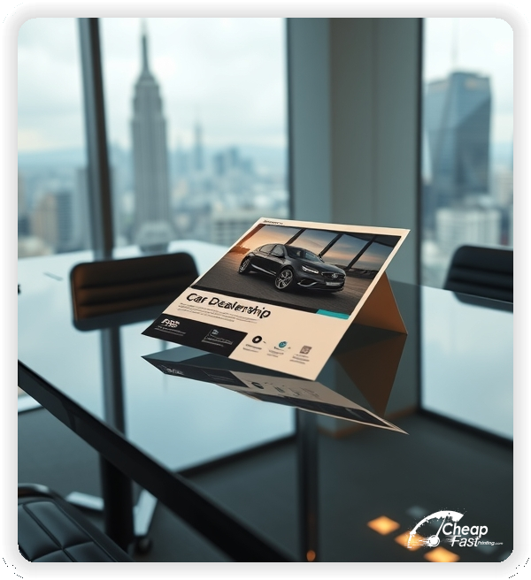 Custom Business Piece 1, Car Dealership advertisements marketing piece