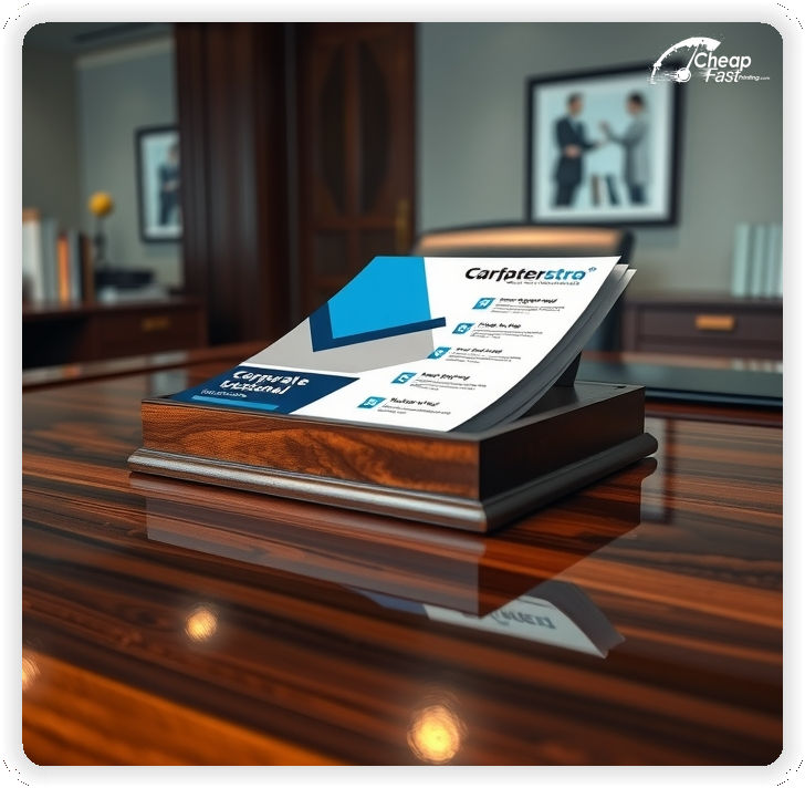 Marketing Handout Design 1, Carpenter pamphlets design example