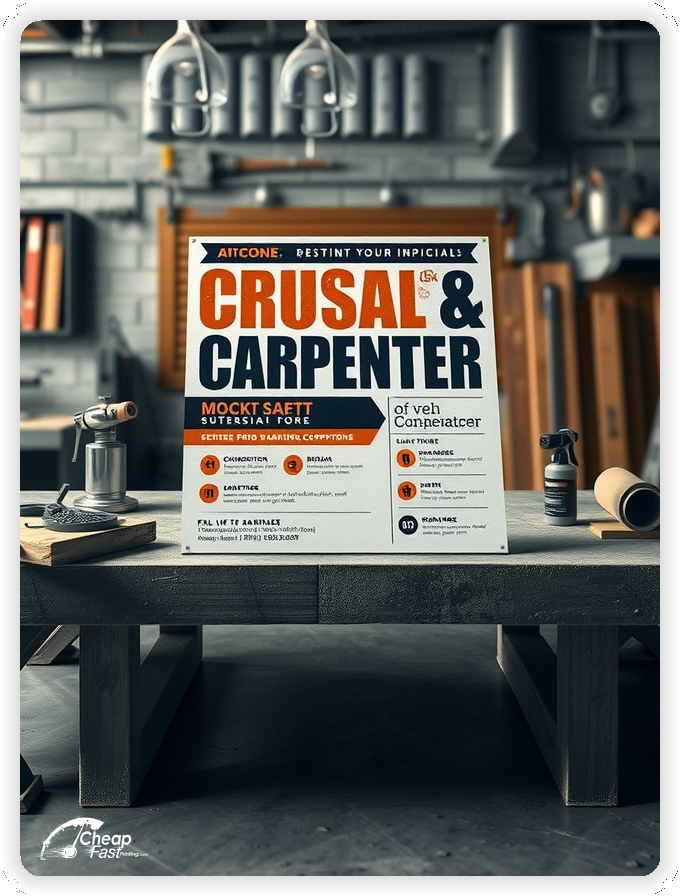 Professional Circular 1, Carpenter handouts print sample