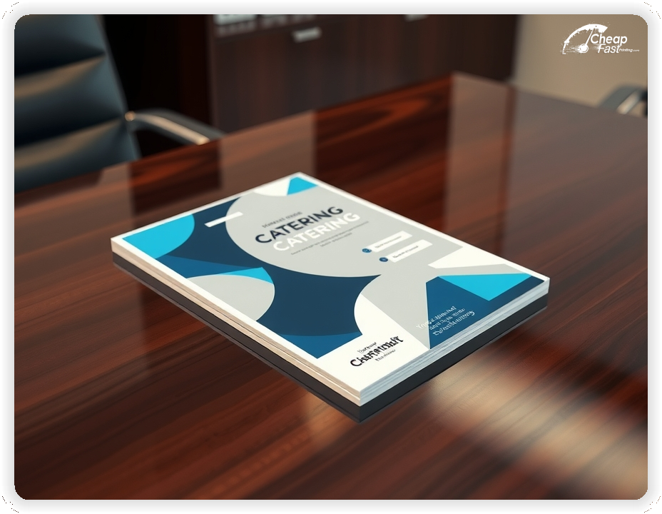 Creative Print Design 1, Catering promo cards creative layout