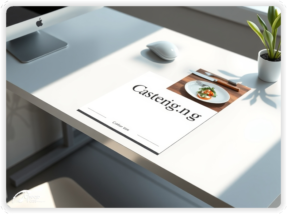 High Quality Leaflet 1, Catering circulars promotion design