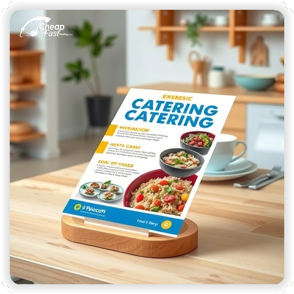Promo Flyer Sample 1, Catering leaflets creative layout