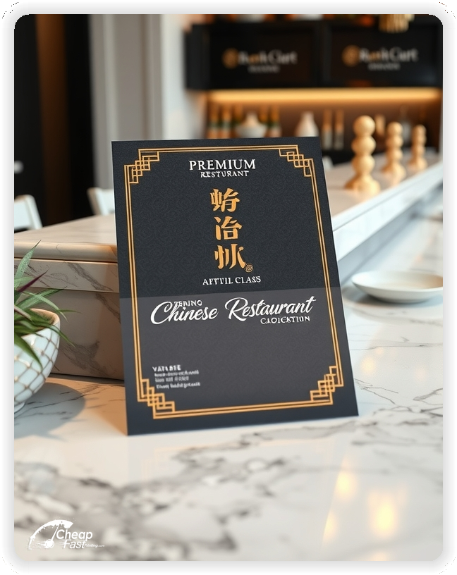 High Quality Leaflet 1, Chinese Restaurant circulars promotion design