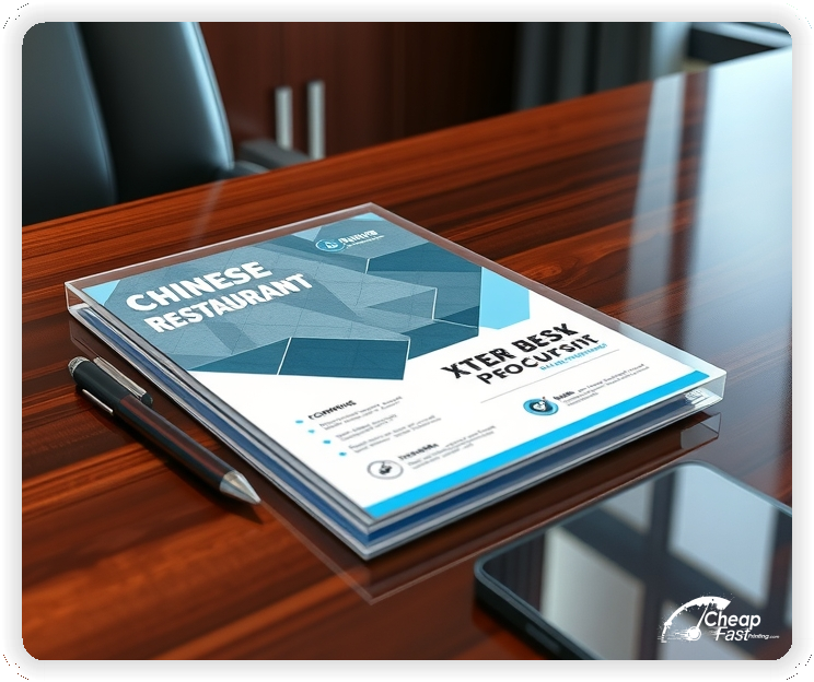 Professional Circular 1, Chinese Restaurant handouts print sample