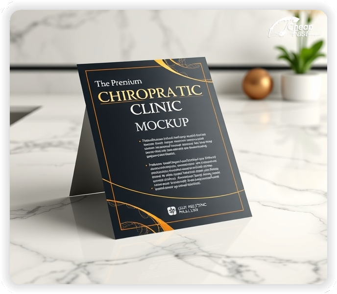 Promotional Material 1, Chiropractic Clinic marketing materials marketing piece