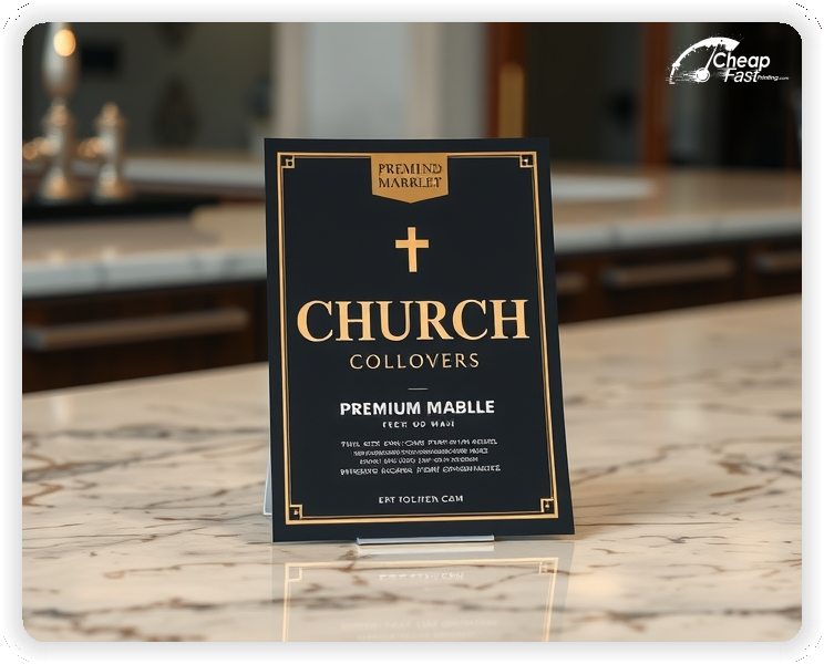 High Quality Leaflet 1, Church brochures layout example