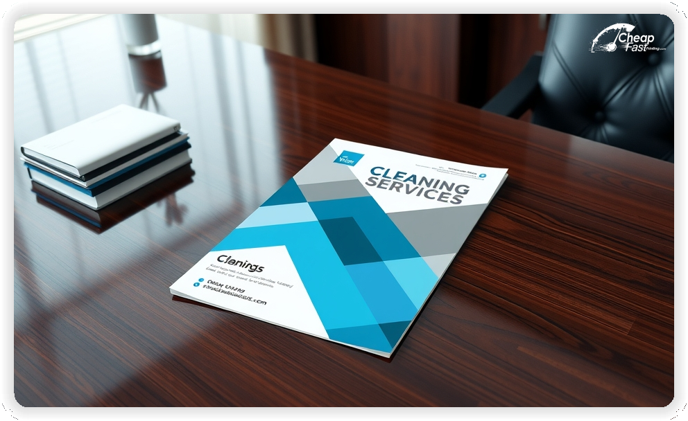 High Quality Leaflet 1, Cleaning Services circulars promotion design