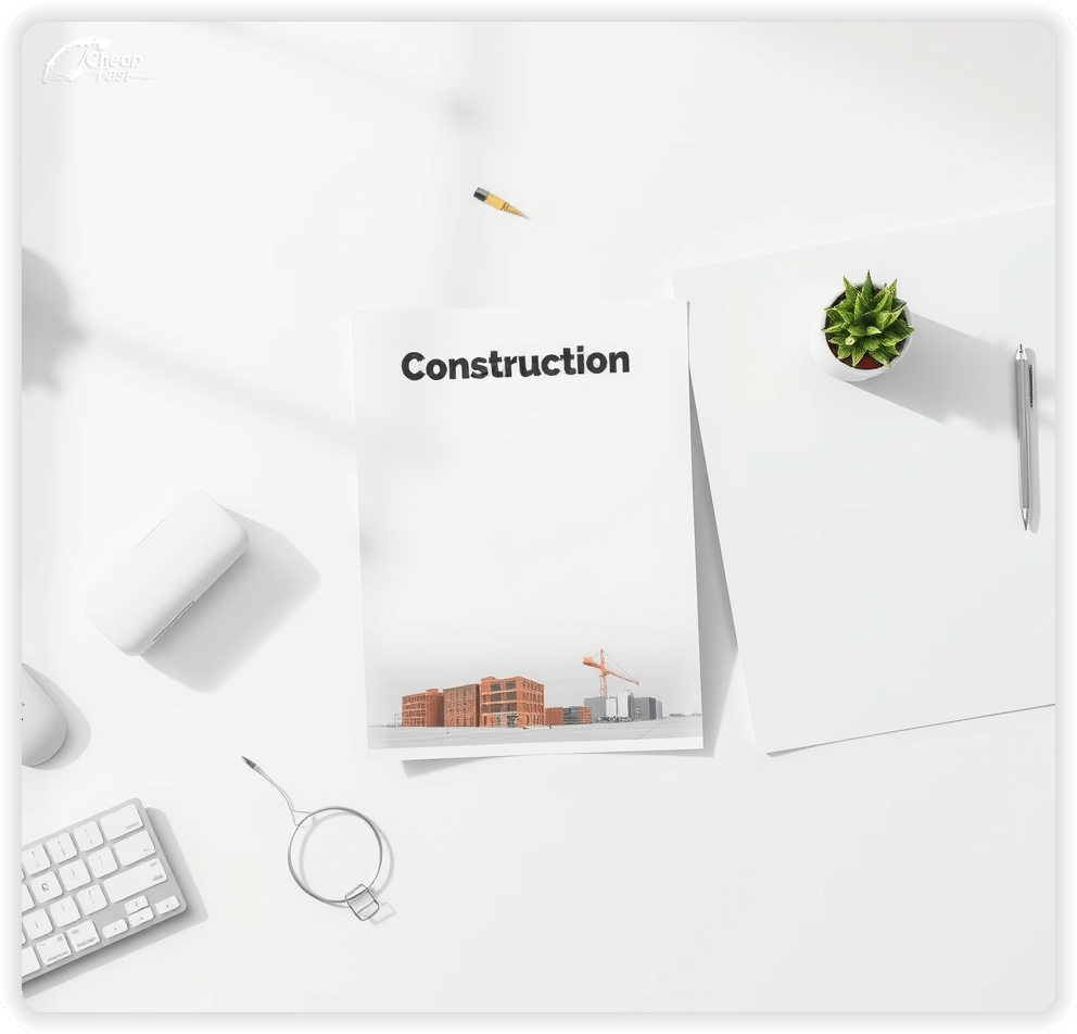 Custom Business Piece 1, Construction advertisements marketing piece