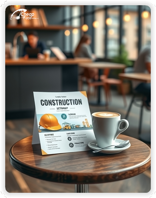 Promotional Material 1, Construction marketing materials marketing piece