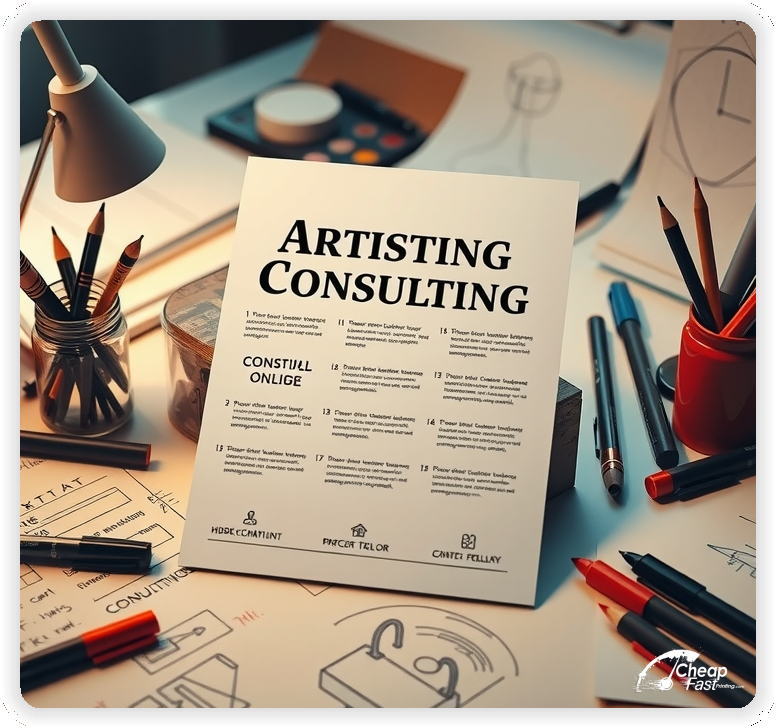 Custom Business Piece 1, Consulting advertisements marketing piece