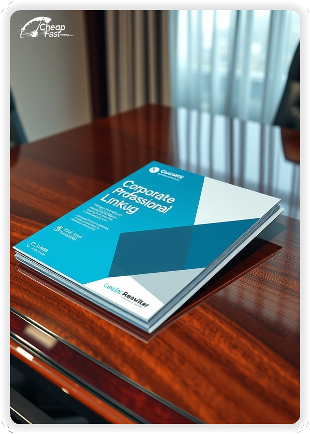 Print Ready Layout 1, Consulting brochures layout example