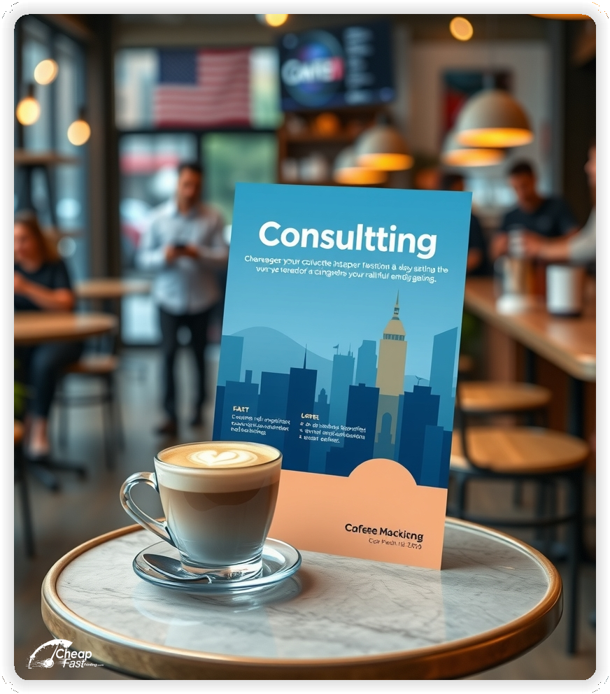 Promotional Material 1, Consulting marketing materials marketing piece