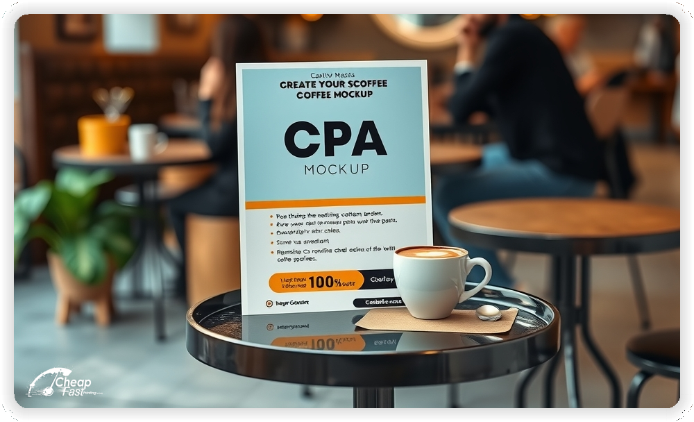 Advertisement For Cpa, Cpa leaflets layout example