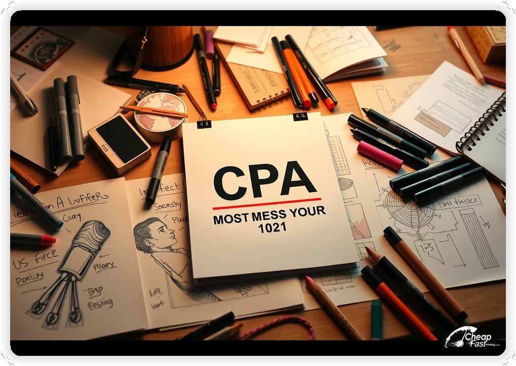 Custom Business Piece 1, Cpa advertisements marketing piece