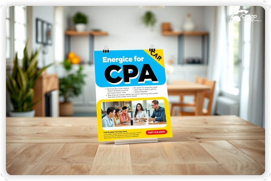 Print Ready Layout 1, Cpa brochures layout example