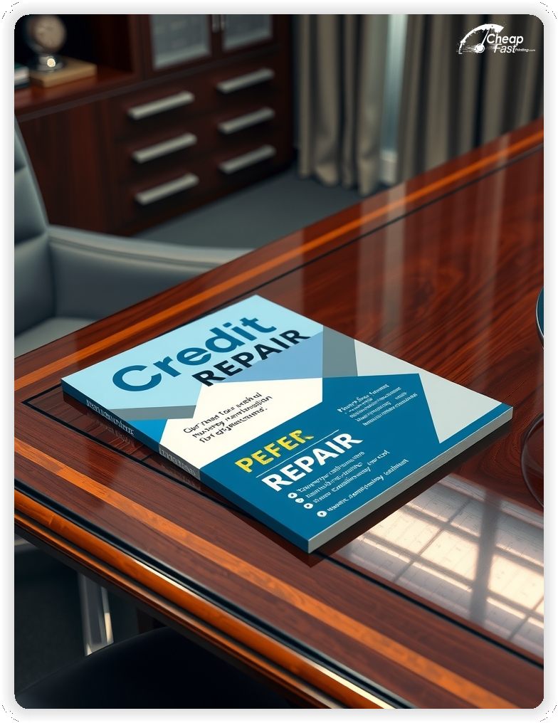 High Quality Leaflet 1, Credit Repair circulars promotion design