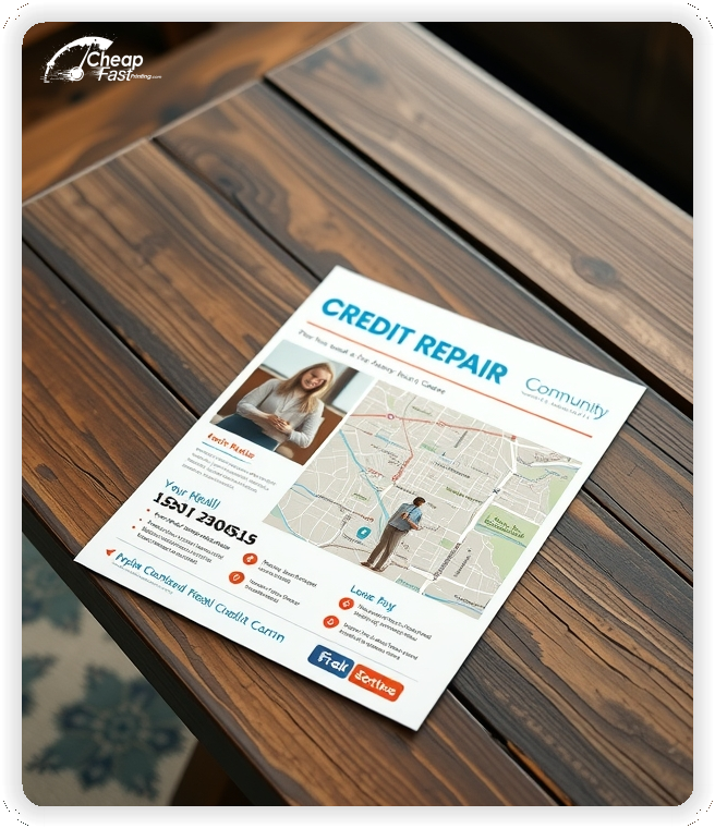 Promotional Material 1, Credit Repair marketing materials marketing piece