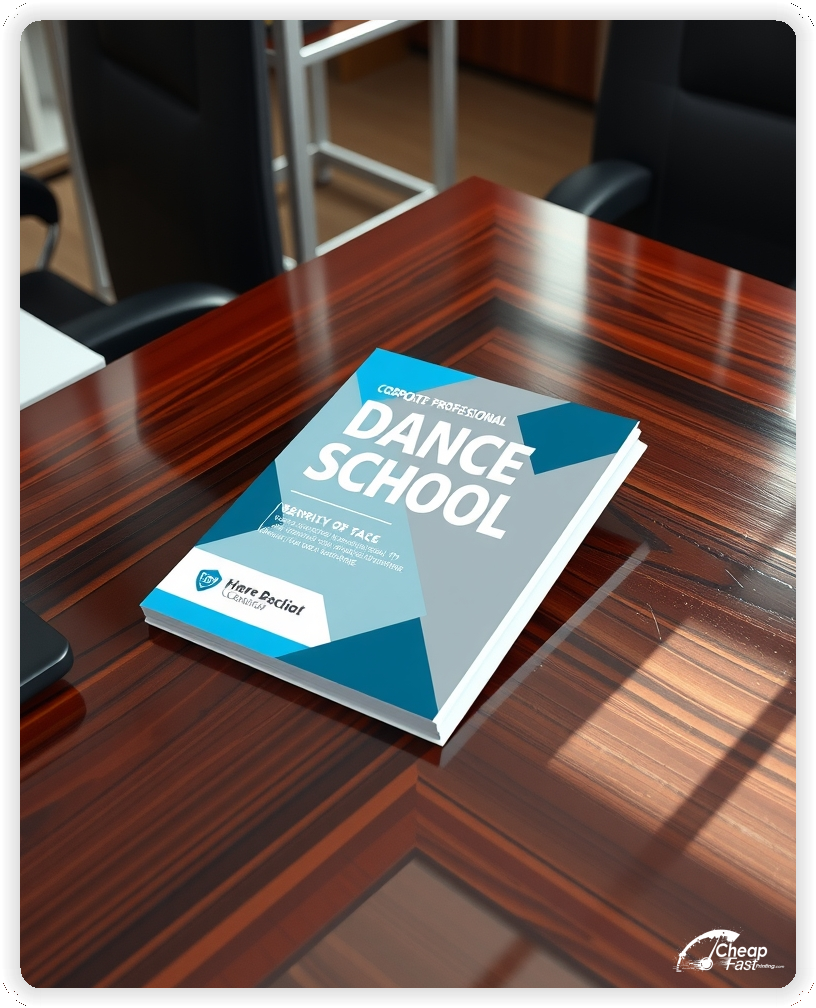 Creative Print Design 1, Dance School promo cards creative layout