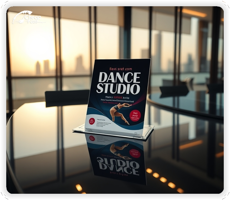 Promotional Material 1, Dance Studio marketing materials marketing piece
