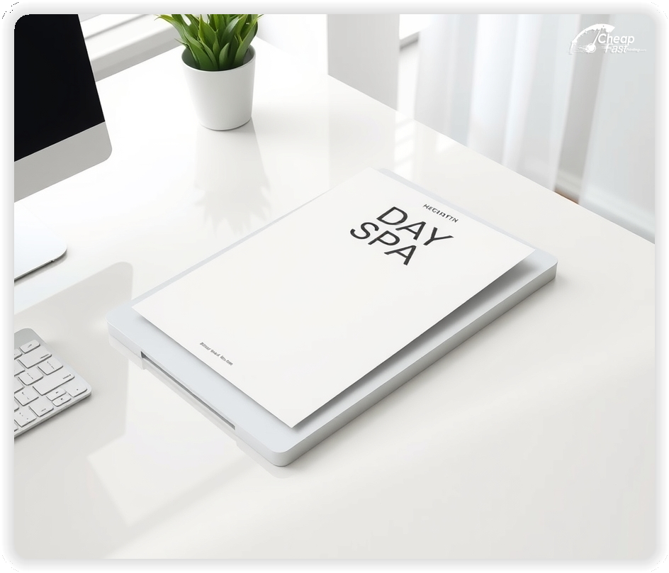 Custom Business Piece 1, Day Spa advertisements marketing piece