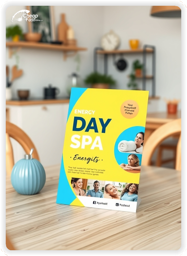 Promotional Material 1, Day Spa marketing materials marketing piece