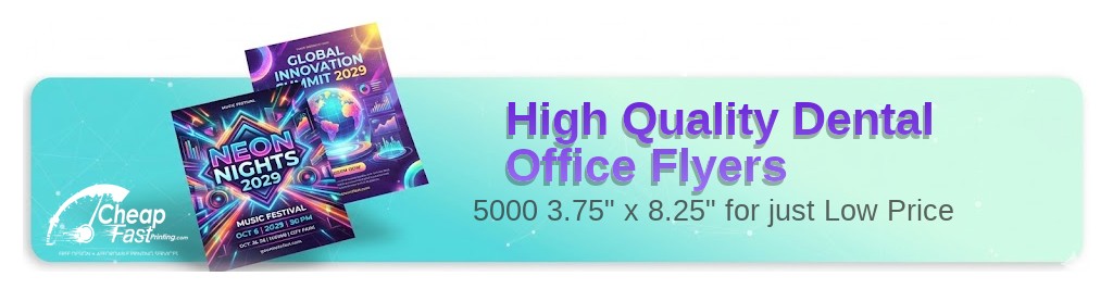 Cheap flyers printing on 4x6 paper stock