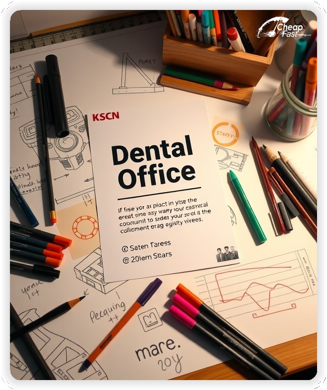 High Quality Leaflet 1, Dental Office circulars promotion design