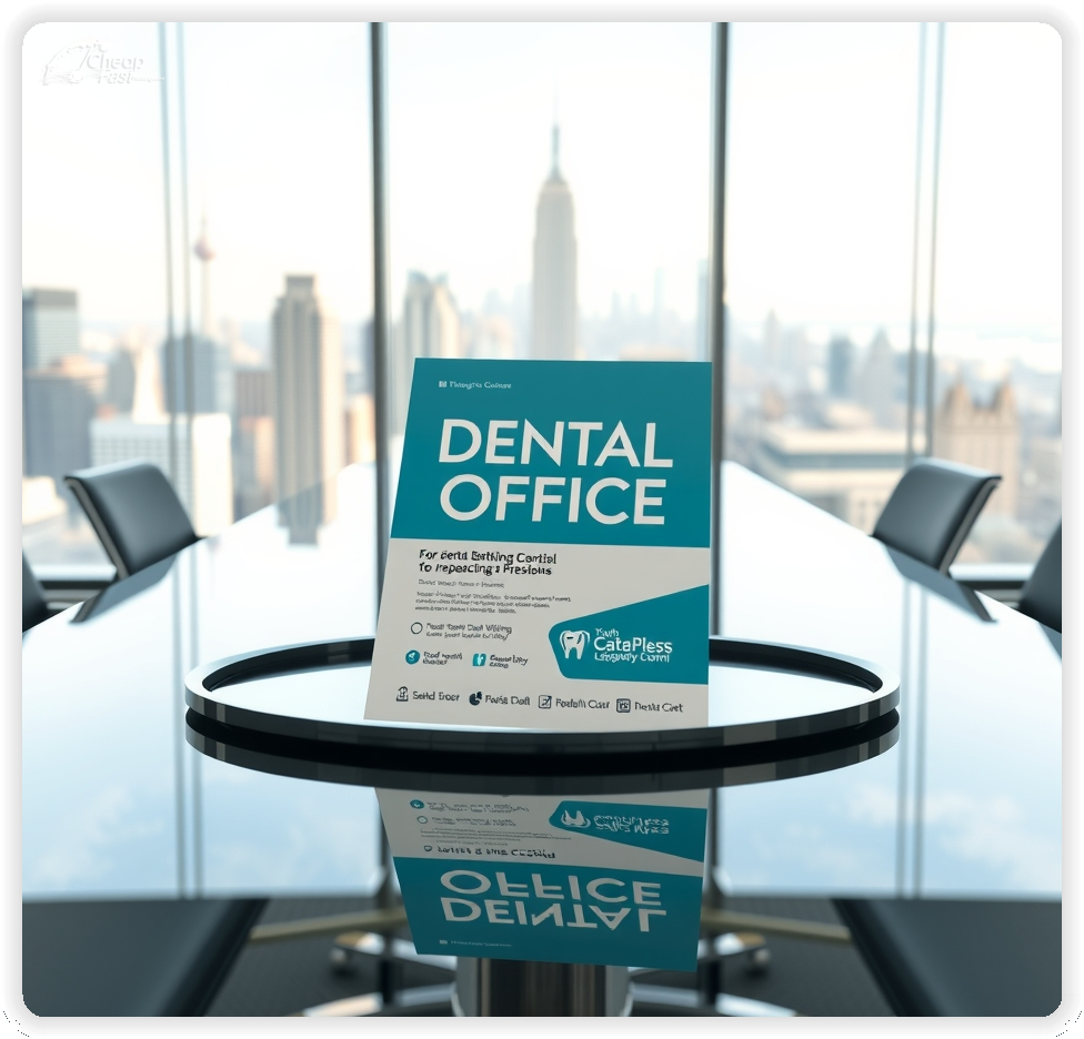 Promo Flyer Sample 1, Dental Office leaflets creative layout