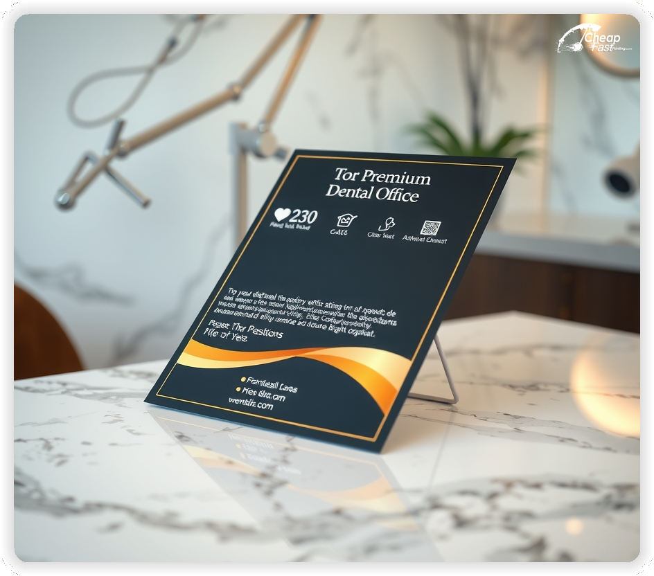 Promotional Material 1, Dental Office marketing materials marketing piece