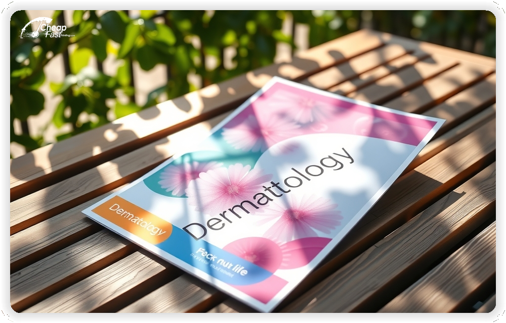 Creative Print Design 1, Dermatology promo cards creative layout