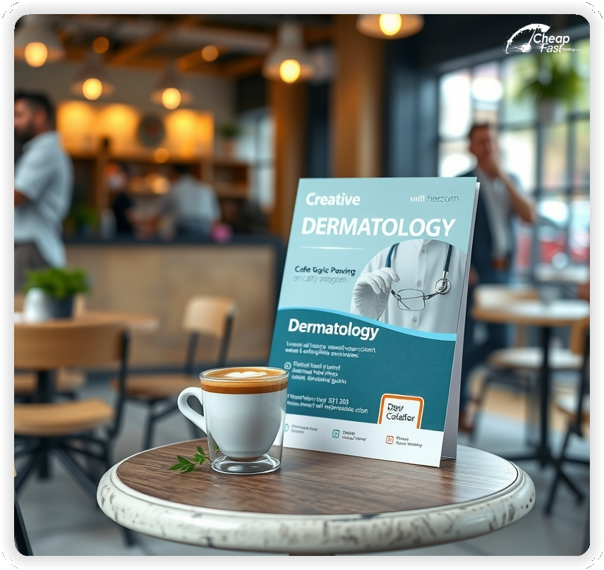 High Quality Leaflet 1, Dermatology circulars promotion design