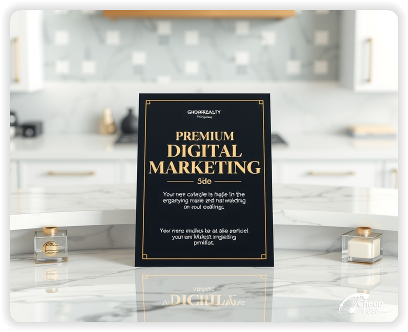 Advertising Brochure 1, Digital Marketing leaflets layout example