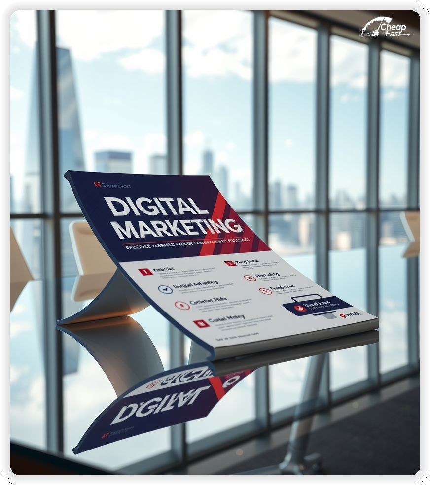 Creative Print Design 1, Digital Marketing promo cards creative layout