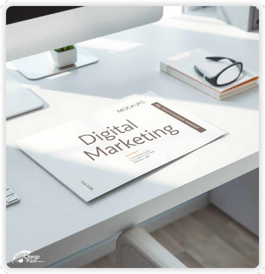 Print Ready Layout 1, Digital Marketing brochures layout example