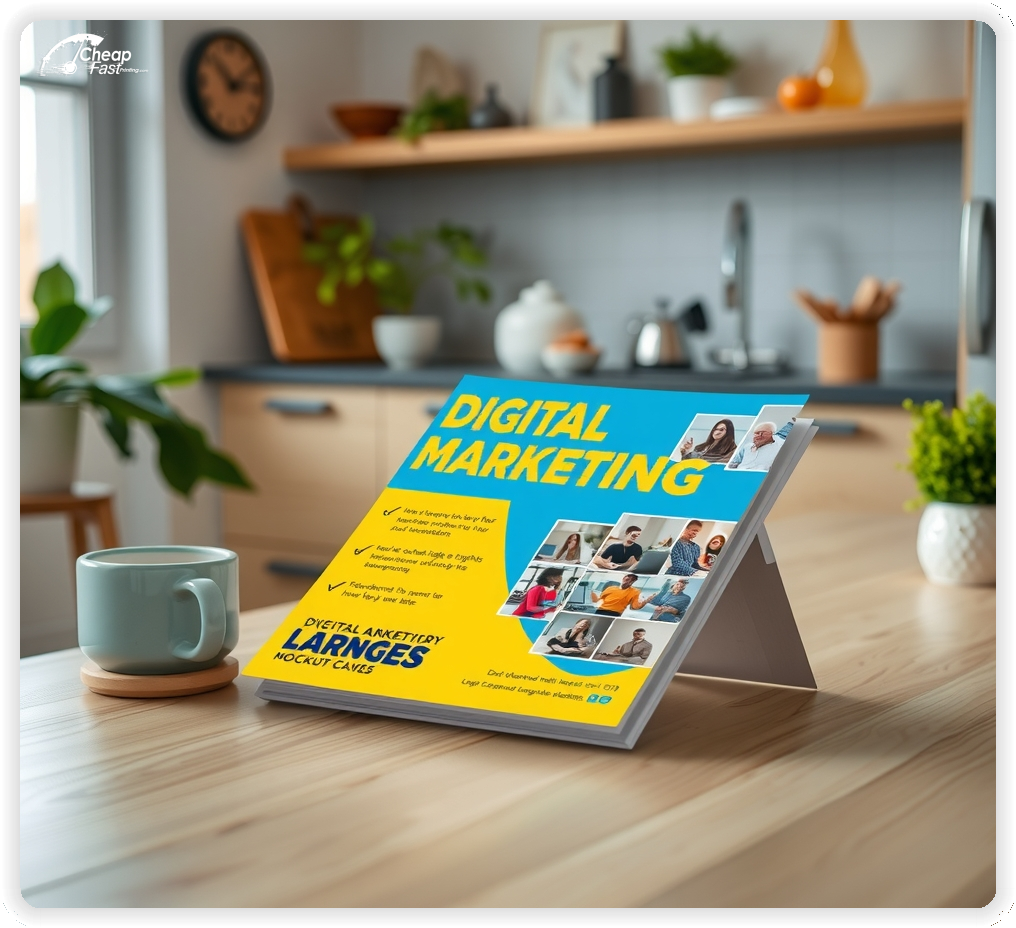 Promo Flyer Sample 1, Digital Marketing leaflets creative layout