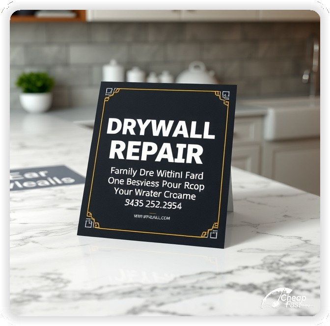 High Quality Leaflet 1, Drywall Repair circulars promotion design
