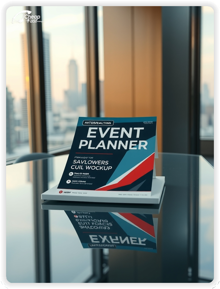 Print Ready Layout 1, Event Planner brochures layout example