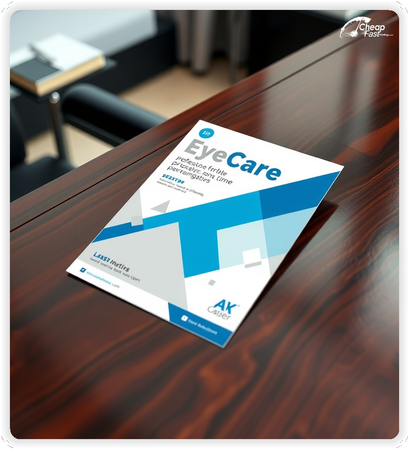 Buy Eye Care Leaflet, Eye Care marketing materials print sample