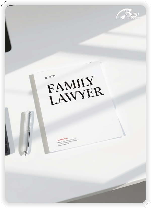 Custom Business Piece 1, Family Lawyer advertisements marketing piece