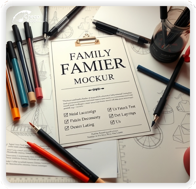 Promotional Material 1, Family Lawyer marketing materials marketing piece