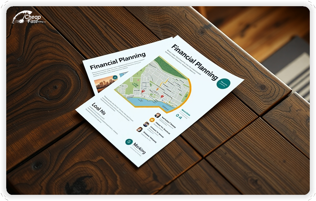 Promotional Material 1, Financial Planning marketing materials marketing piece