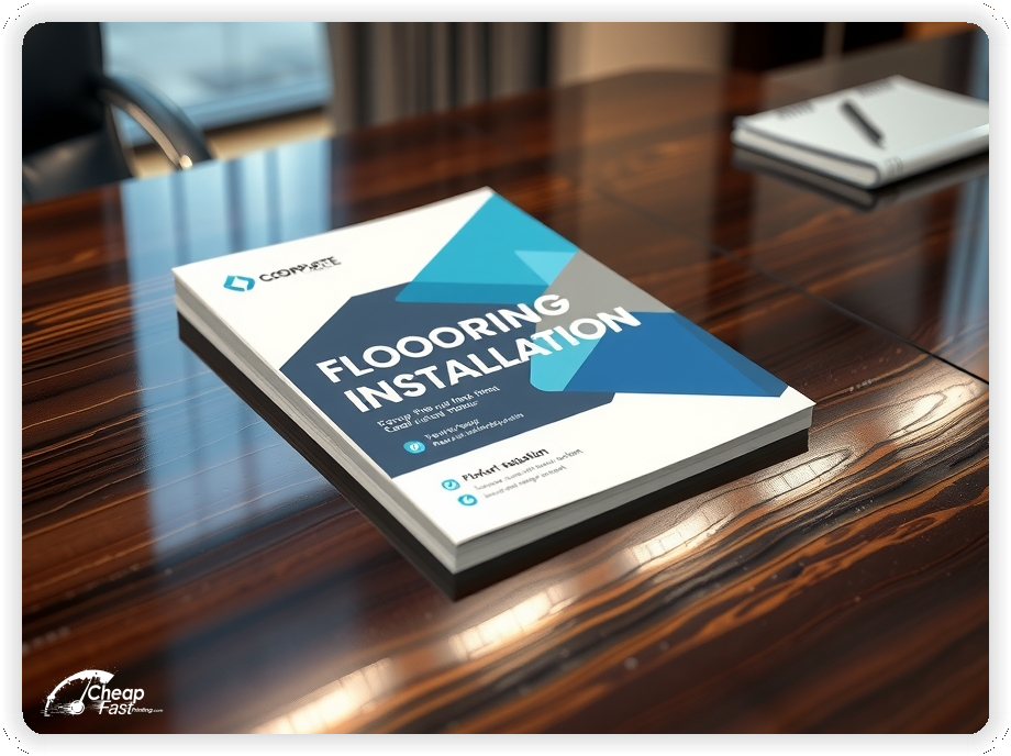Buy Flooring Installation Promo, Flooring Installation marketing materials print sample