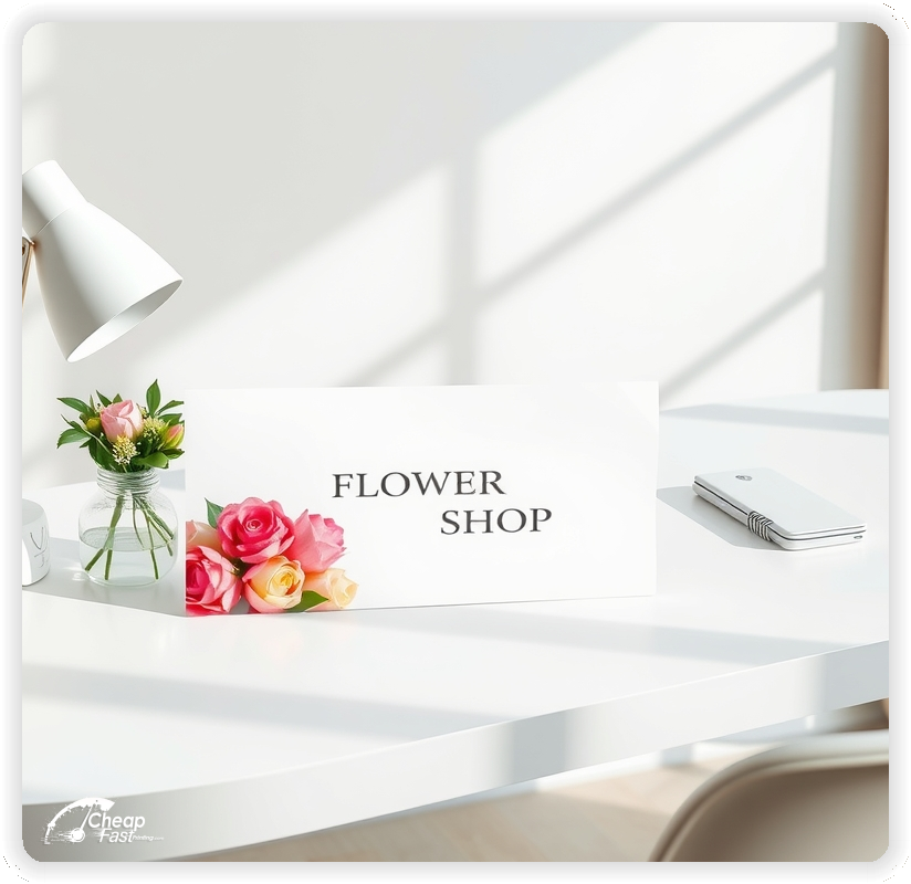 Professional Circular 1, Flower Shop handouts print sample