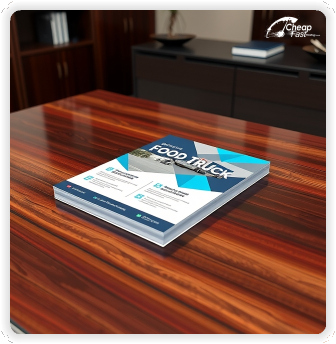 Promotional Material 1, Food Truck marketing materials marketing piece